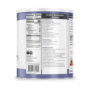 ReadyWise - Simple Kitchen FD Whole Blueberries - 28 Serving Can