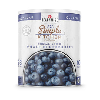 ReadyWise - Simple Kitchen FD Whole Blueberries - 28 Serving Can