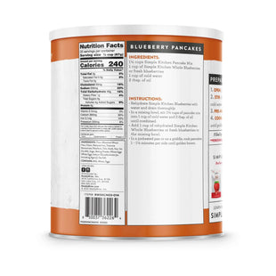 ReadyWise - Simple Kitchen Pancake Mix- 20 Serving Can