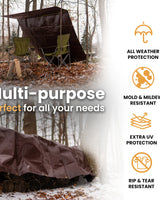 10’ x 10’ Super Heavy Duty Poly Tarp