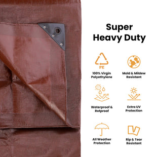 20’ x 30’ Super Heavy Duty Poly Tarp