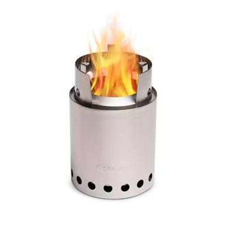 Solo Stove Stainless Steel Titan Camp Stove - Portable & "Smokeless"