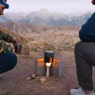 Solo Stove Stainless Steel Titan Camp Stove - Portable & "Smokeless"