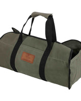 Tote Shape Canvas Firewood Log Carriers