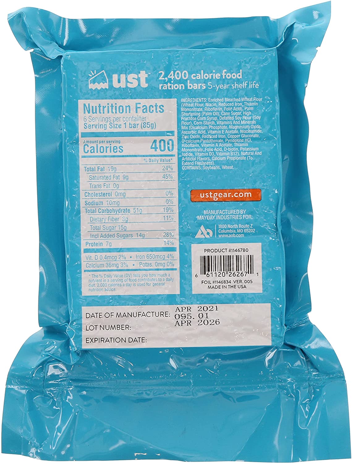 Ultimate Survival Technologies - Emergency Food Rations – PrepSOS
