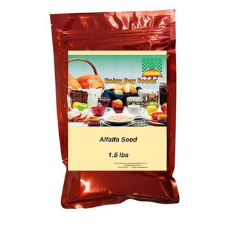 Rainy Day Foods Alfalfa Seed 1.5 lb. Mylar Bag - 227 Servings
