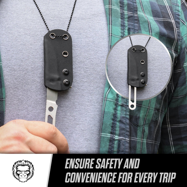 The Scalpel All-Steel Survival Knife Giftset for Outdoors