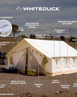 14' x 16' Alpha Pro Wall Tent