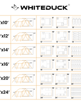 16' x 20' Alpha Wall Tent
