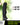 The Wakizashi Survival Neck Knife Giftset for Outdoors (Black Blade + Green Liner)