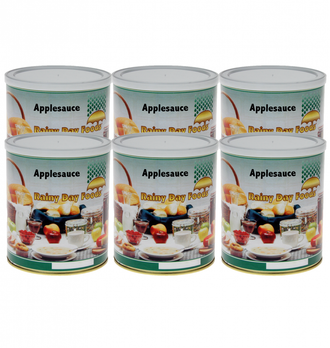 Rainy Day Foods Dehydrated Applesauce #2.5 Cans - 6 Pack