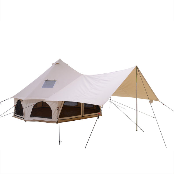 avalon bell tent Awning – PrepSOS Model:RX50 Vereinsgeschichte - Modelleisenbahnclub Tarp colorworksockpattern Extremely functional tension cord