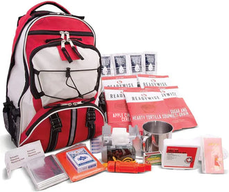 ReadyWise - 64 Piece Survival Back Pack (Red)