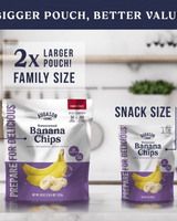 Banana Chips Family Size Pouch, 34 Servings