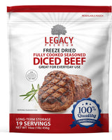 Assorted 100% USDA Freeze Dried Meat Package