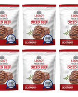 100% USDA Freeze Dried Beef Dices