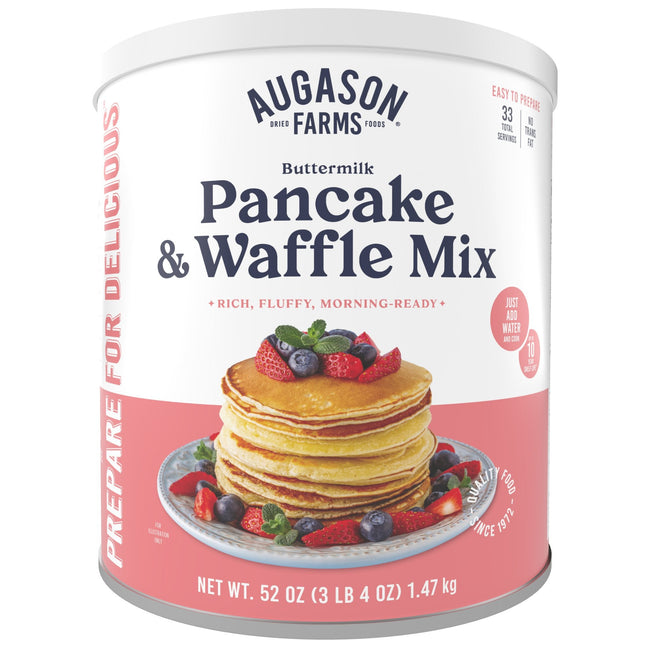 Buttermilk Pancake Mix Can, 33 Servings