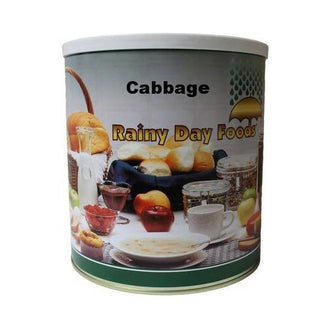 Rainy Day Foods Non-GMO Dehydrated Cabbage #10 Cans - 6 Pack
