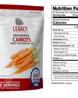 Dehydrated Carrots