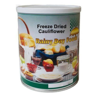 Rainy Day Foods Freeze-Dried Cauliflower Pearls #2.5 Cans - 6 Pack