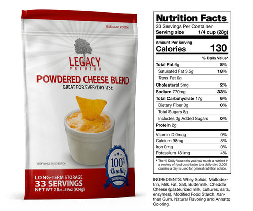 Dried Cheese Powder