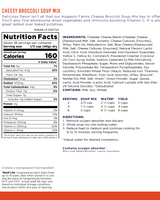 Cheesy Broccoli Soup Mix Can, 38 Servings