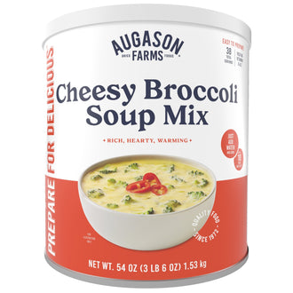 Cheesy Broccoli Soup Mix Can, 38 Servings