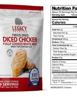 Assorted 100% USDA Freeze Dried Meat Package