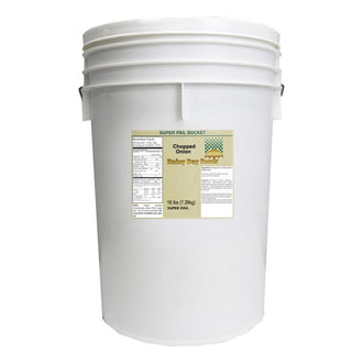 Rainy Day Foods Onion Chopped 5 Gallon 14 lb. Super Pail