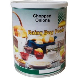 Rainy Day Foods Onion Chopped #2.5 Cans - 6 Pack