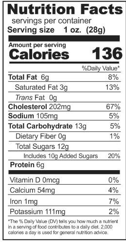Rainy Day Foods Cinnamon French Toast Dip 15 oz. #2.5 Can - 15 Servings