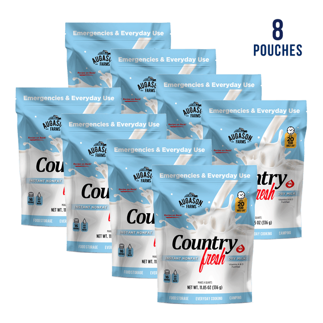 Country Fresh Instant Nonfat Dry Milk Pouch, 16 Servings