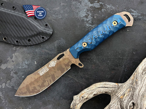 Mass Ratio Bushcrafting Knife WS