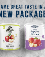 Dehydrated Apple Slices Can, 20 Servings