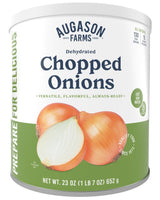 Dehydrated Chopped Onions Can, 130 Servings
