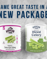 Dehydrated Cross Cut Celery Can, 73 Servings