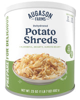 Dehydrated Potato Shreds Can, 31 Servings