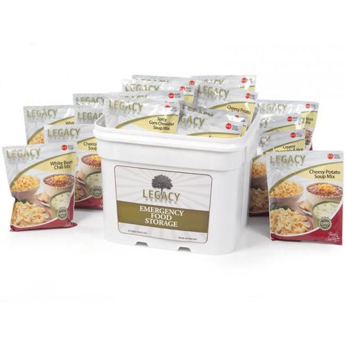 120 Serving Gluten Free Entrée Bucket - 27 lbs.