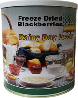 Rainy Day Foods - Freeze Dried Whole Blackberries #10 can - 6 Pack