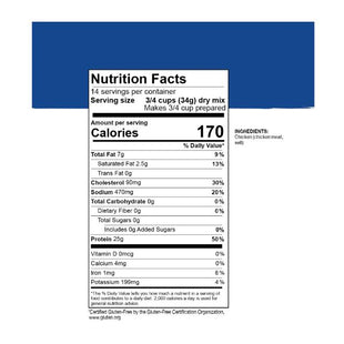 Rainy Day Foods - Freeze Dried Diced Chicken 17 oz. #10 can