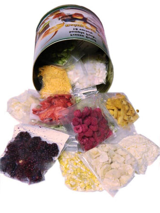 Rainy Day Foods Freeze-Dried Sample Pack 8 oz. #10 Can