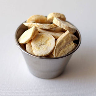Rainy Day Foods Non-GMO Freeze-Dried Sliced Bananas 14 oz. #10 Can