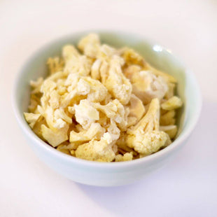 Rainy Day Foods Freeze-Dried Cauliflower Pearls 1 oz. #2.5 Can - 5 Servings