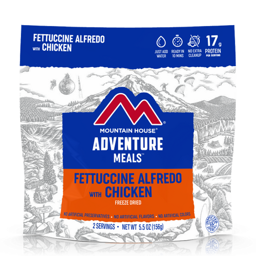 Mountain House - Fettuccine Alfredo W/Chicken Mylar Pouch