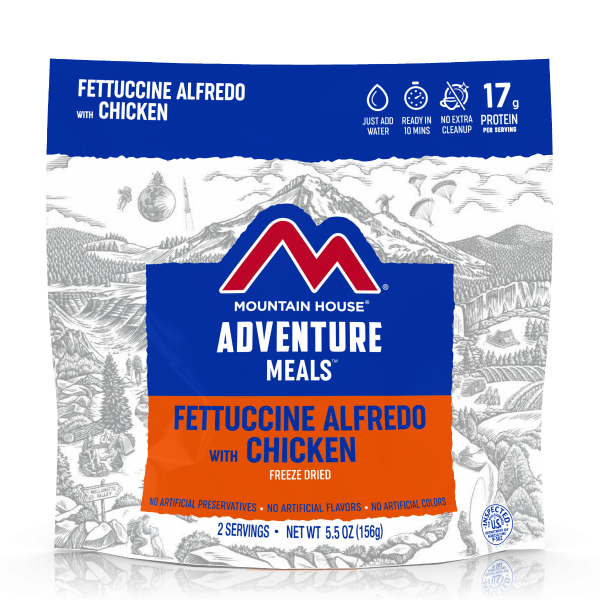 Mountain House - Fettuccine Alfredo W/Chicken Mylar Pouch