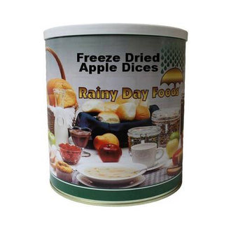Rainy Day Foods Freeze-Dried Apple Dices 10 oz. #10 Can - 24 Servings