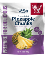 Freeze Dried Pineapple Pieces Family Size Pouch, 20 Servings