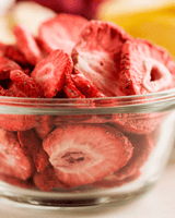 Freeze Dried Sliced Strawberries Family Size Pouch, 20 Servings