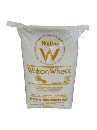 Rainy Day Foods Hard White Wheat Double Plastic 50 lb. Bag - 228 Servings