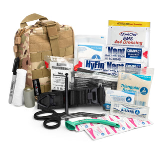Scherber Premium IFAK Kit Trauma Pack - Fully Stocked